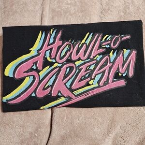 Howl-O-Scream Black Graphic Tee